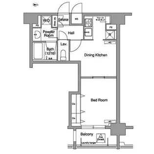 コンフォリア下北沢【6階】の間取り