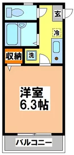 BILANCIA【2階】の間取り