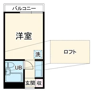 アップルハウス生田【2階】の間取り