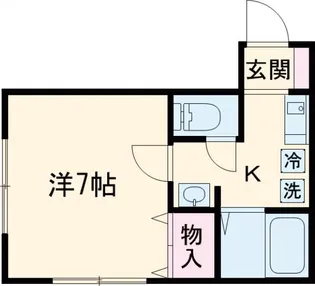 キュービック24 C【1階】の間取り