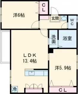 DAYDREAMII【2階】の間取り