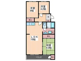広島総合卸センターC号棟【1階】の間取り