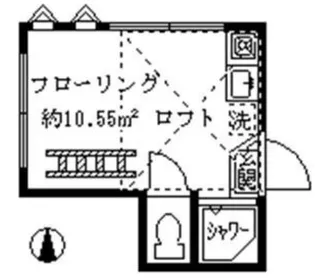 フェリスパルフェ【2階】の間取り