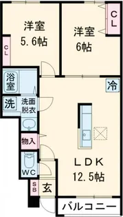 Amabile(アマービレ)【1階】の間取り