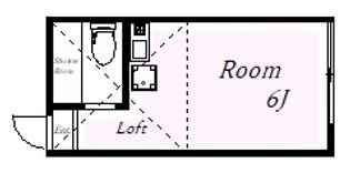 ユナイト鶴見イスタンブール【1階】の間取り