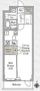 LiveCasa千鳥町【2階】の間取り
