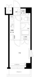 ルーブル多摩川八番館【8階】の間取り