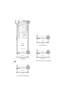RELUXIA GRANDE 川崎【6階】の間取り