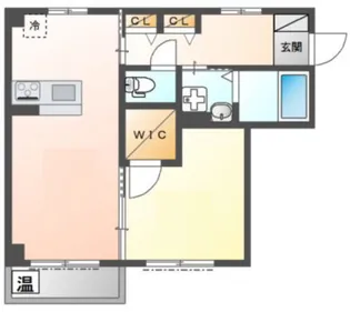 ロビュスト メゾン【1階】の間取り