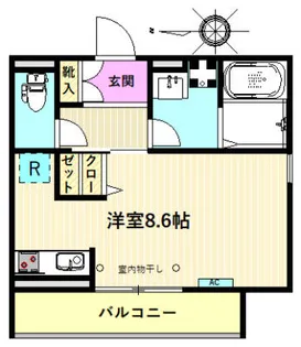 モンラルジュ国分【3階】の間取り