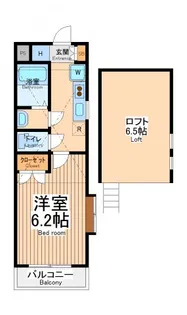 イーストープ美好町【3階】の間取り