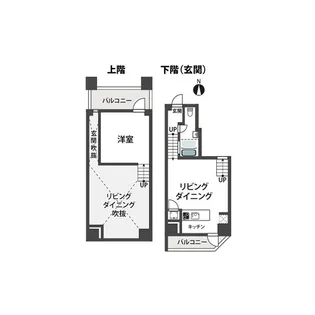 ベルニーニ南森町【10階】の間取り