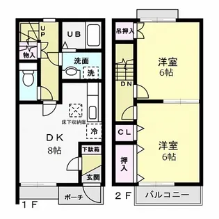 グラシア21の間取り