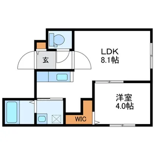 Victoire ヴィクトワール【3階】の間取り