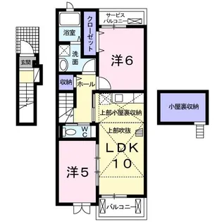 シーステージ【2階】の間取り