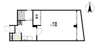 アネックス中幸【3階】の間取り
