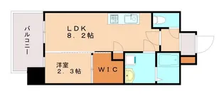 セレニテ三宮プリエ【10階】の間取り