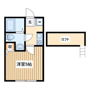 ハイム知希参番館【2階】の間取り