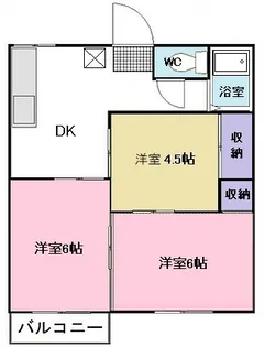 サンシャイン90【1階】の間取り