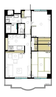 ア・モン・クール【3階】の間取り