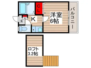 プランドールフジの間取り