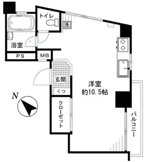 NICハイム京浜蒲田【8階】の間取り