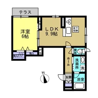 オリオン【1階】の間取り