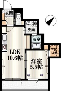 メゾン グリオット【3階】の間取り
