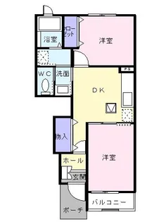 サーマルI【1階】の間取り