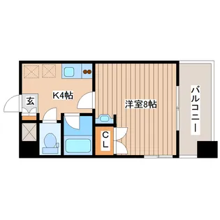 エミネンスフィオーレ【3階】の間取り