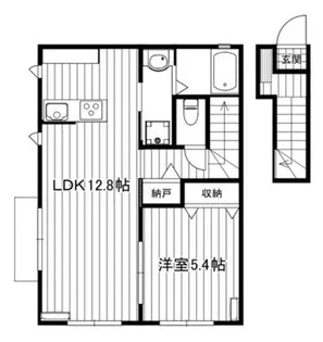 Lanikai【2階】の間取り