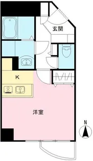パークナードフィット田園調布【1階】の間取り