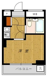 カーサフレスコ【3階】の間取り