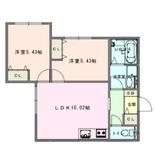 Sacrament Zushi【1階】の間取り