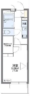 レオパレスファミリアMRK【2階】の間取り
