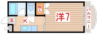 ドミールキャロットII【3階】の間取り
