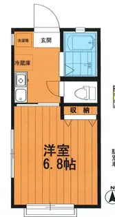 ベルカーサ【2階】の間取り