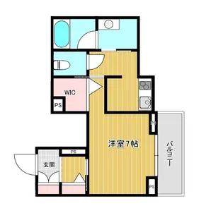 エスコート【2階】の間取り