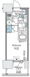 パークキューブ大井町レジデンス【9階】の間取り