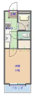 レイクサイドヒルズ【2階】の間取り