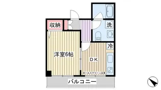 クリスタルパレスII【4階】の間取り
