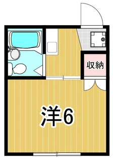 中央ハイツ【2階】の間取り