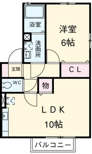 プリメゾンフーガ【2階】の間取り