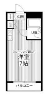 メゾンドノア大和田【5階】の間取り