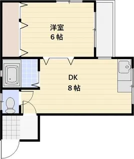 プチメゾン中央林間【2階】の間取り
