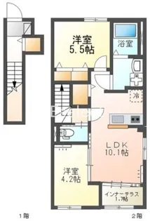 ISOLA【2階】の間取り