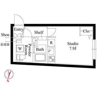 アバンティア中野新橋【4階】の間取り