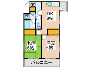 サンクレスト宮崎台【3階】の間取り