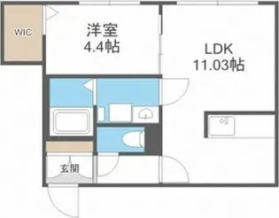 CLIMB36(クライムサンロク)【3階】の間取り
