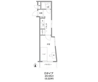エルプレイス池上【4階】の間取り